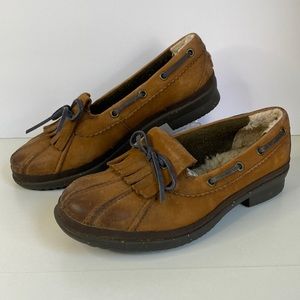 UGG Haylie Loafer chestnut brown Waterproof shoe 6